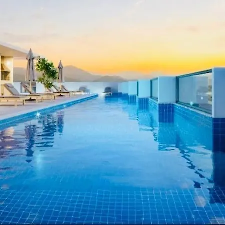 Studio aconchegante NOVO Praia Grande, com piscina-2